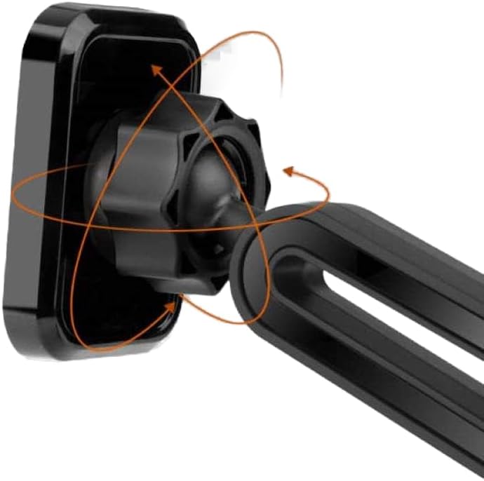 YESIDO C39 Adjustable Telescopic Magnetic Car Holder,Mount for Dashboard & Windshield,Xtra Strong Suction,Universal Cell Phone up to 6.5inch