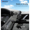 C163 Air Vent Phone Holder | Transparent Air Vent Mobile Phone Holder for Car