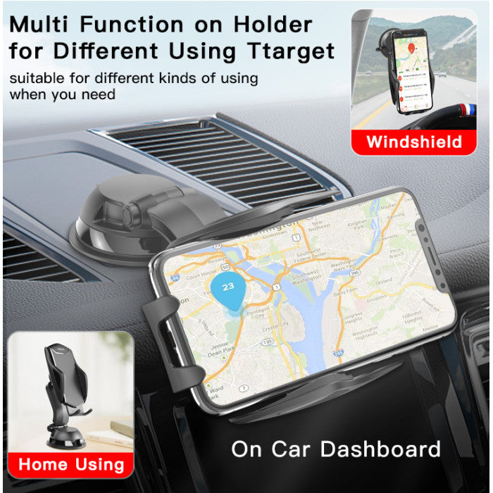 C99 Universal 360 Rotating Flexible Dashboard Truck Mobile Phone Holder For Car