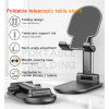 C85 Portable Desktop Telescopic Folding Phone Holder Adjustable Aluminium Alloy Tablet Stand