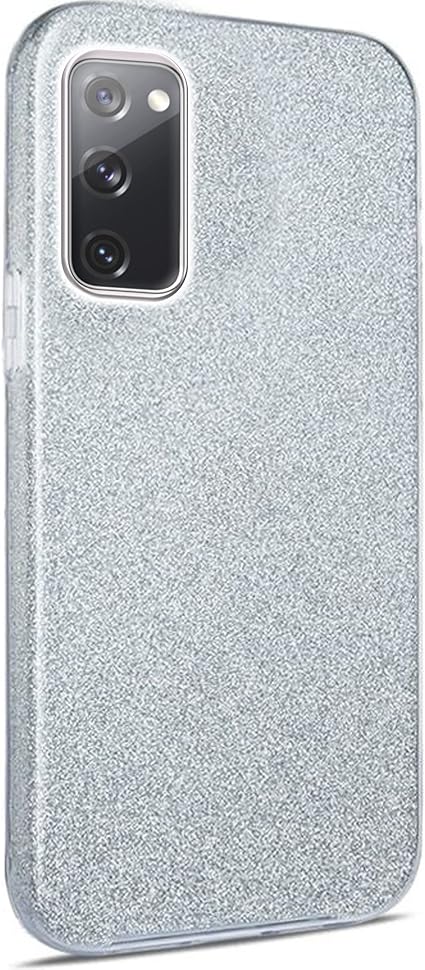 Glitter Case for Samsung S20 FE, Bling Sparkle Shockproof Cute Sparkly Case Cover for Women and Girls. Protective Case for Samsung S20 FE