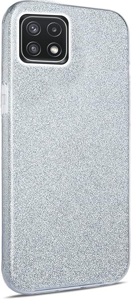 Glitter Case for Samsung A22 5G, Bling Sparkle Shockproof CGute Sparkly Case Cover for Women and Girls. Protective Case for Samsung A22 5