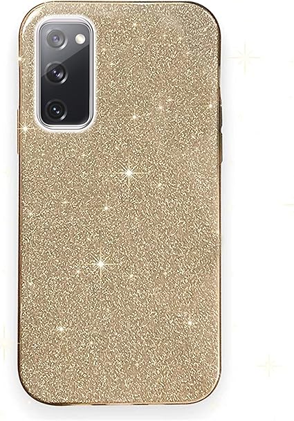 Glitter Case for Samsung S20 FE, Bling Sparkle Shockproof Cute Sparkly Case Cover for Women and Girls. Protective Case for Samsung S20 FE