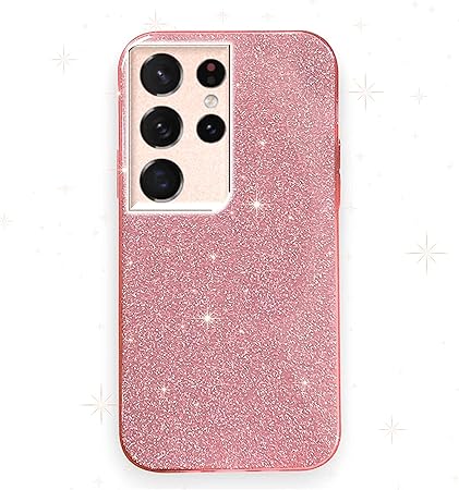 Samsung S24 ULTRA, Bling Sparkle Shockproof Cute Sparkly Case Cover for Women and Girls. Protective Case for Samsung S23 ULTRA