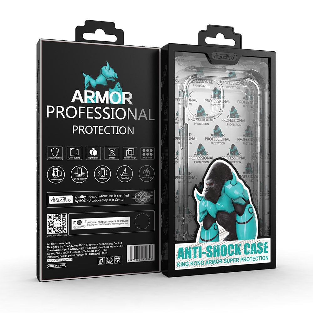 Kingkong Gorilla Clear Shockproof Phone Case Cover For iPhone 16 PRO MAX