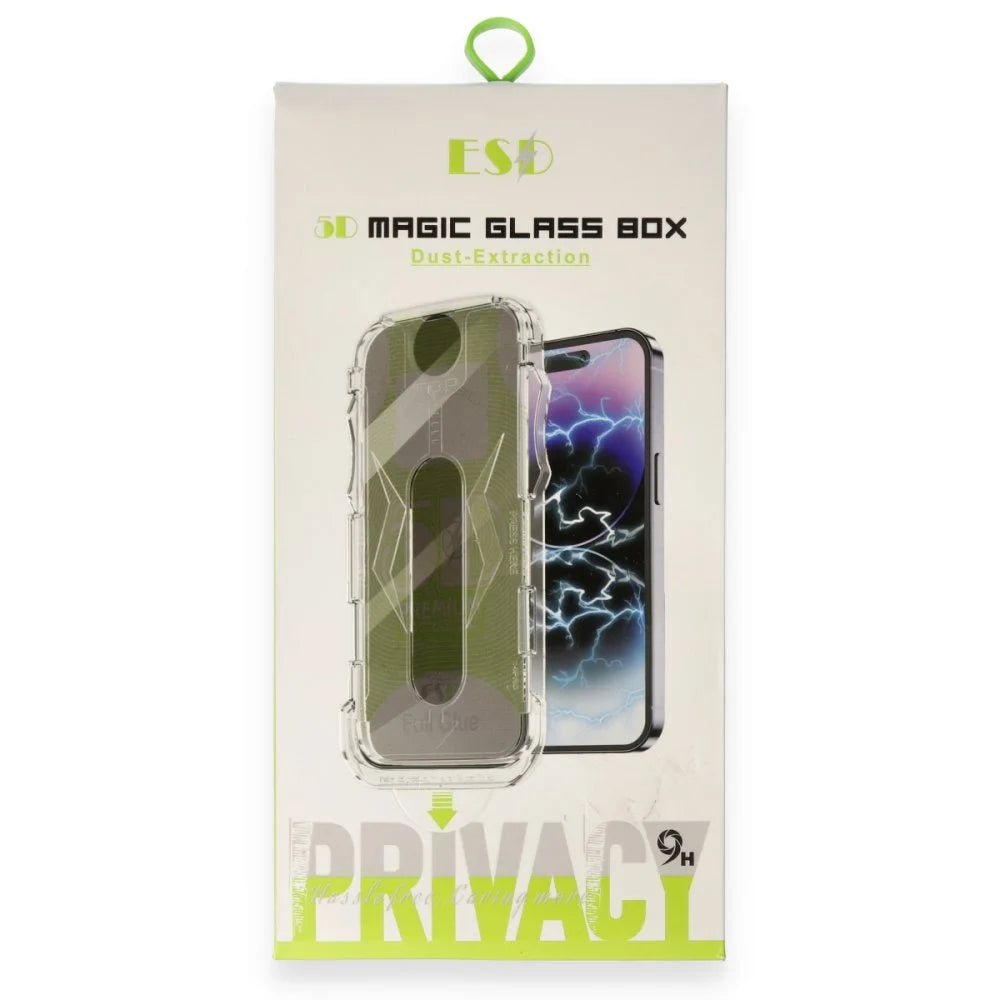 Magic Privacy Screen Protector Tempered Glass For iPhone 16 PRO