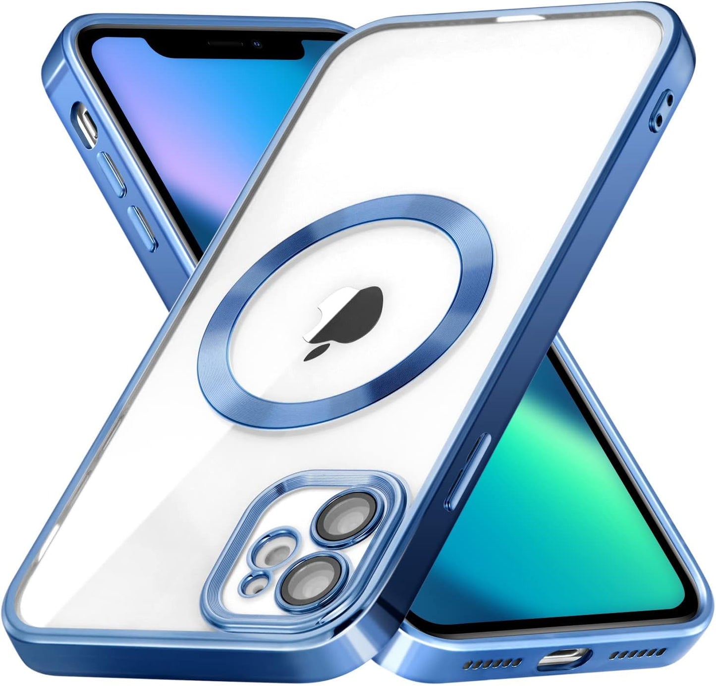 Electroplated MagSafe Compatible Shockproof Slim Cover For iPhone 11