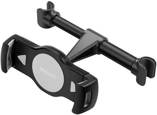 Yesido C29 Rear Seat Car Holder, 360 D Rotating Adjust, Silicone Layer, Black C29