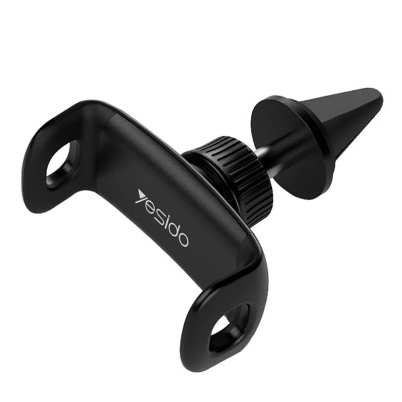 YESIDO C47 Mini Silicone Car Mount Holder - Black