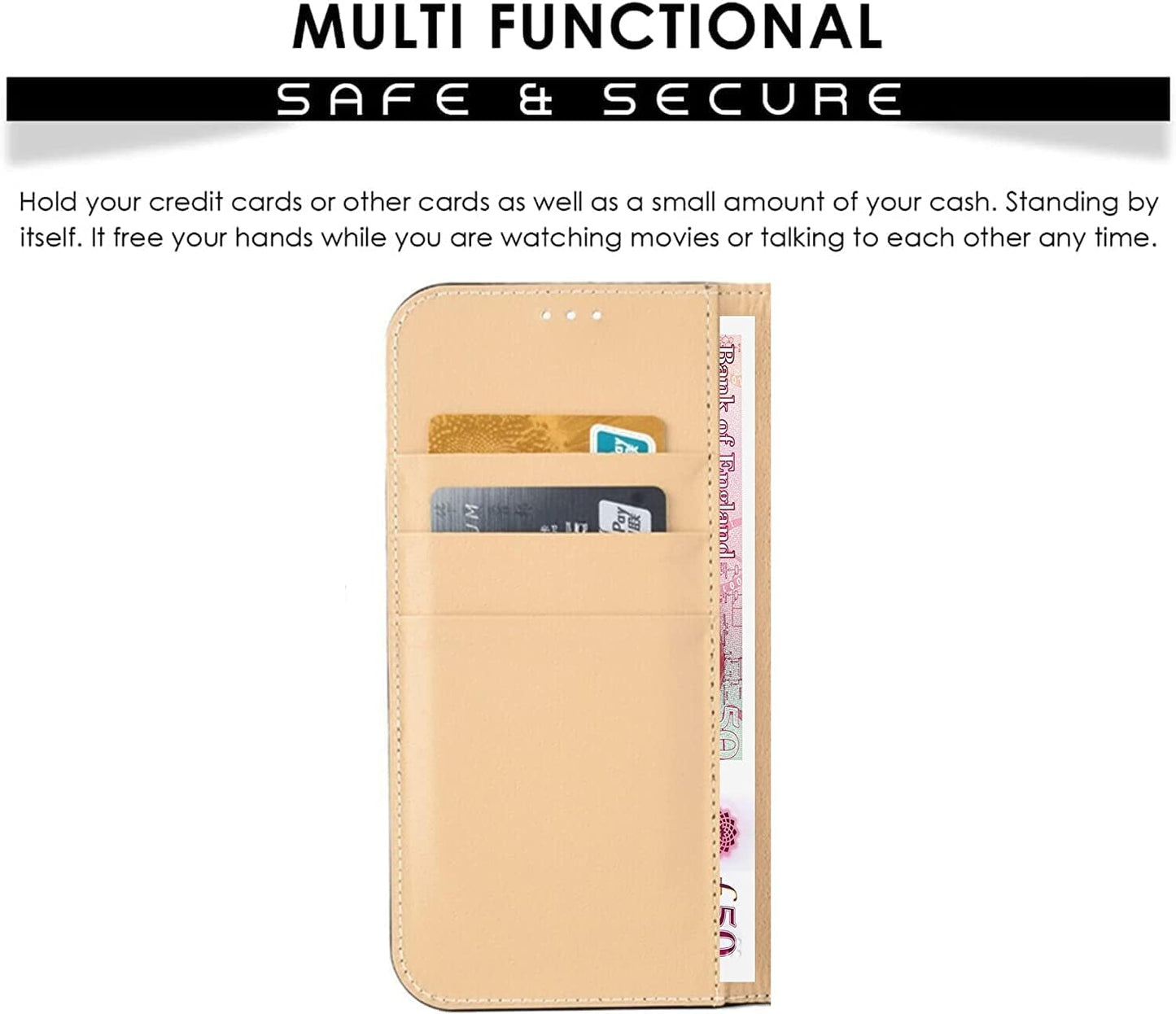 Wallet Leather Case Flip Case PU Cover Kickstand For Samsung Galaxy A54 5G