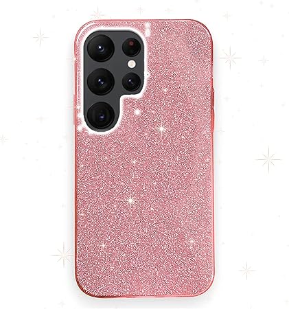 Glitter Case for Samsung S22 ULTRA, Bling Sparkle Shockproof Cute Sparkly Case Cover for Women and Girls. Protective Case for Samsung S22 ULTRA