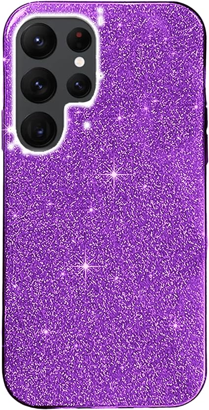 Samsung S24 PLUS, Bling Sparkle Shockproof Cute Sparkly Case Cover for Women and Girls. Protective Case for Samsung S23 PLUS