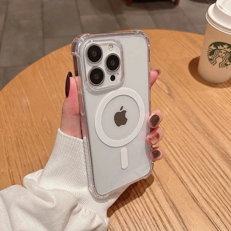 Luxury Magnetic Anti-Drop Shockproof Case For iPhone 16 Pro