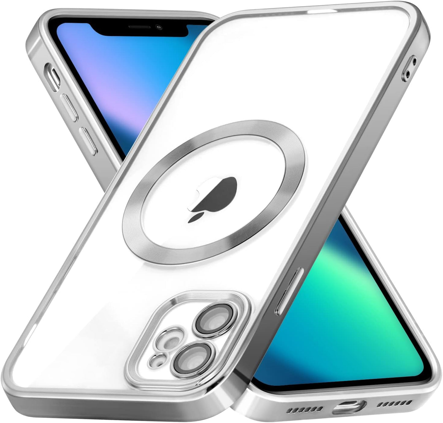 Electroplated MagSafe Compatible Shockproof Slim Cover For iPhone 11